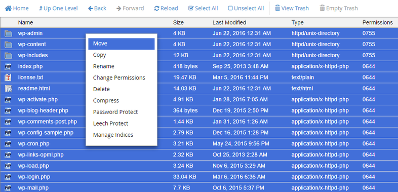 آموزش نصب وردپرس روی هاست سی پنل (CPanel)